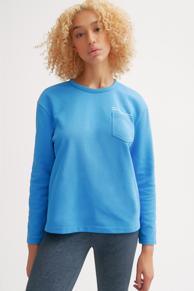 Essential Royal Pocketed Sweater
